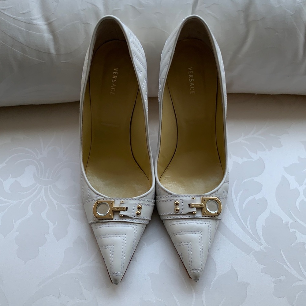 Versace Quilted Pump